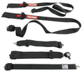 SFI CAMLOCK 5PT PD LAP HNR BELTS BLK