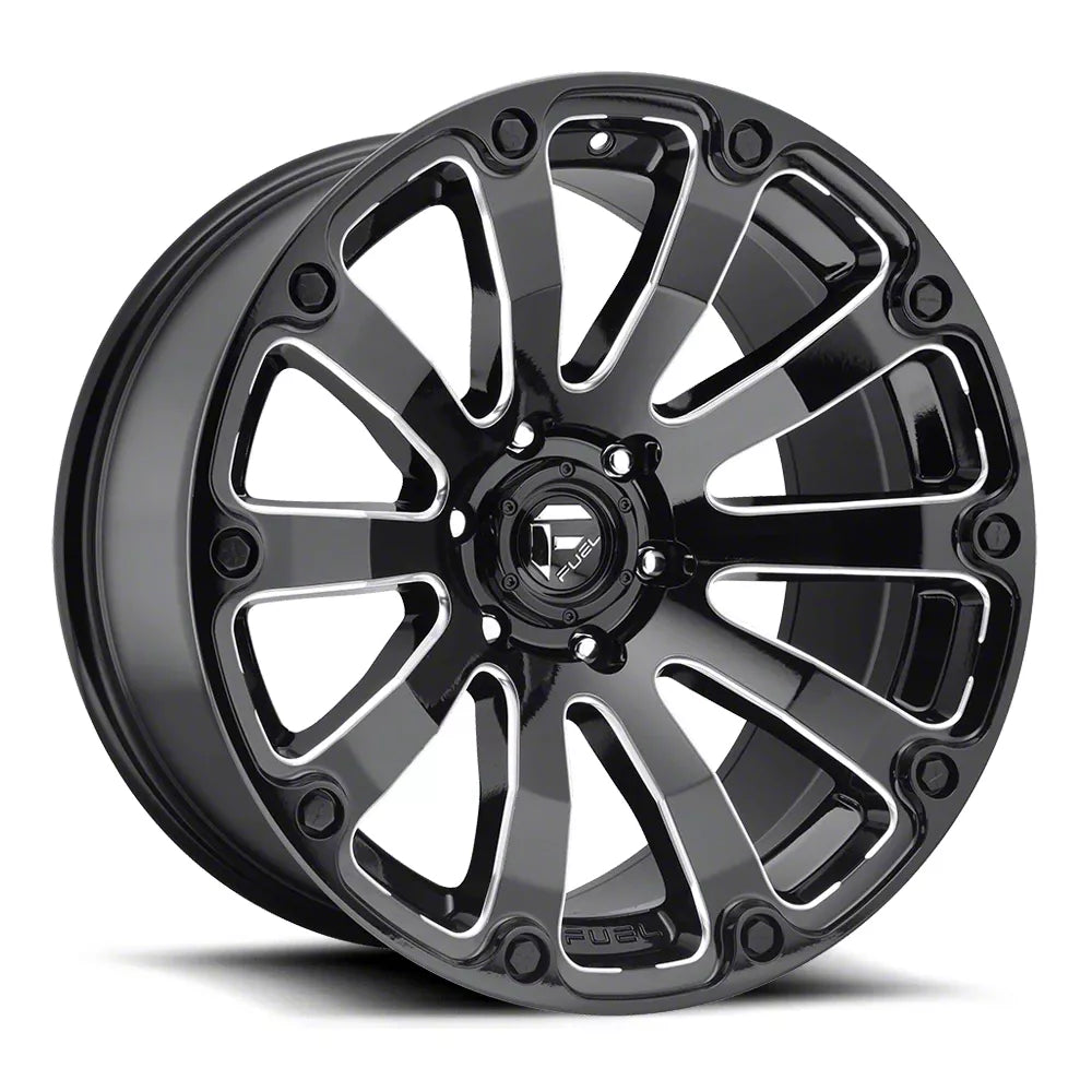 D598 20X10 8X6.5 GL-BLK-MIL -18MM