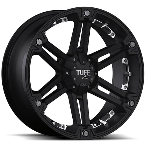 TUFF T-01 18X9.0 8/165.1 ET-6 CB125