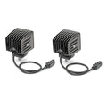 ~(7 lbs. 15X10X7)~ Quad Series LED Cube Light Kit in Spot Beam w/ Harness