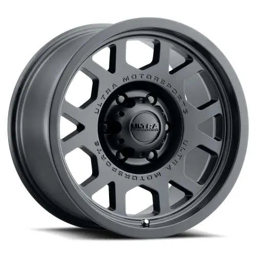 18X9 5-139.7 +12MM SATIN BLACK WITH