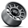 18X9 6-135 +01MM SATIN BLACK WITH S