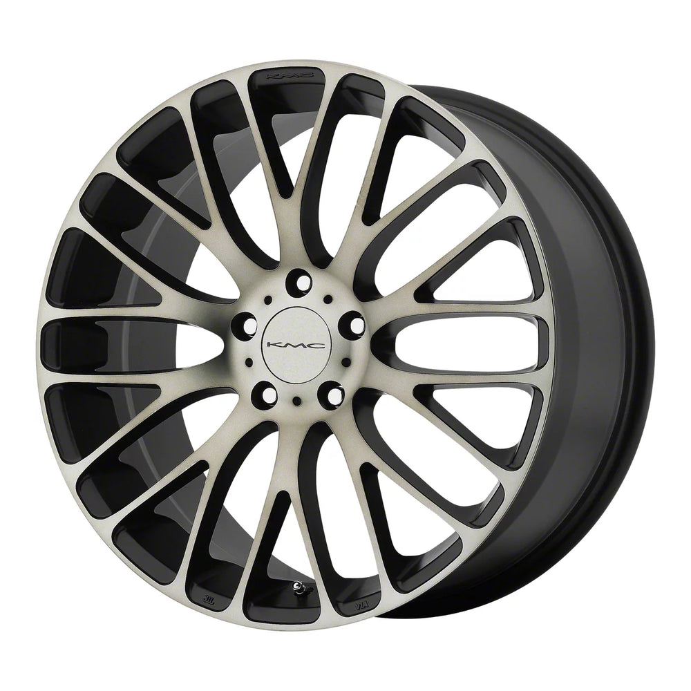 Wheel Pros KM693 20X8.5 5X4.5 S-BLK W TINT CLEAR 40 KM69328512740