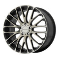Wheel Pros KM693 20X8.5 5X4.5 S-BLK W TINT CLEAR 40 KM69328512740