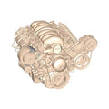 Holley auto part close-up