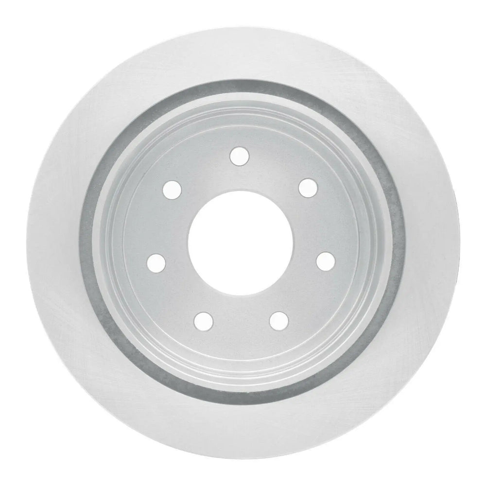 R1 04-11 Ford F-150 2WD Rear Right Drilled Black Brake Rotor