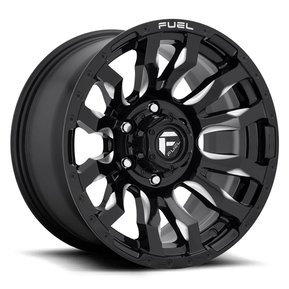 D673 20X8.25 8X170 GL-BLK-MIL 105MM