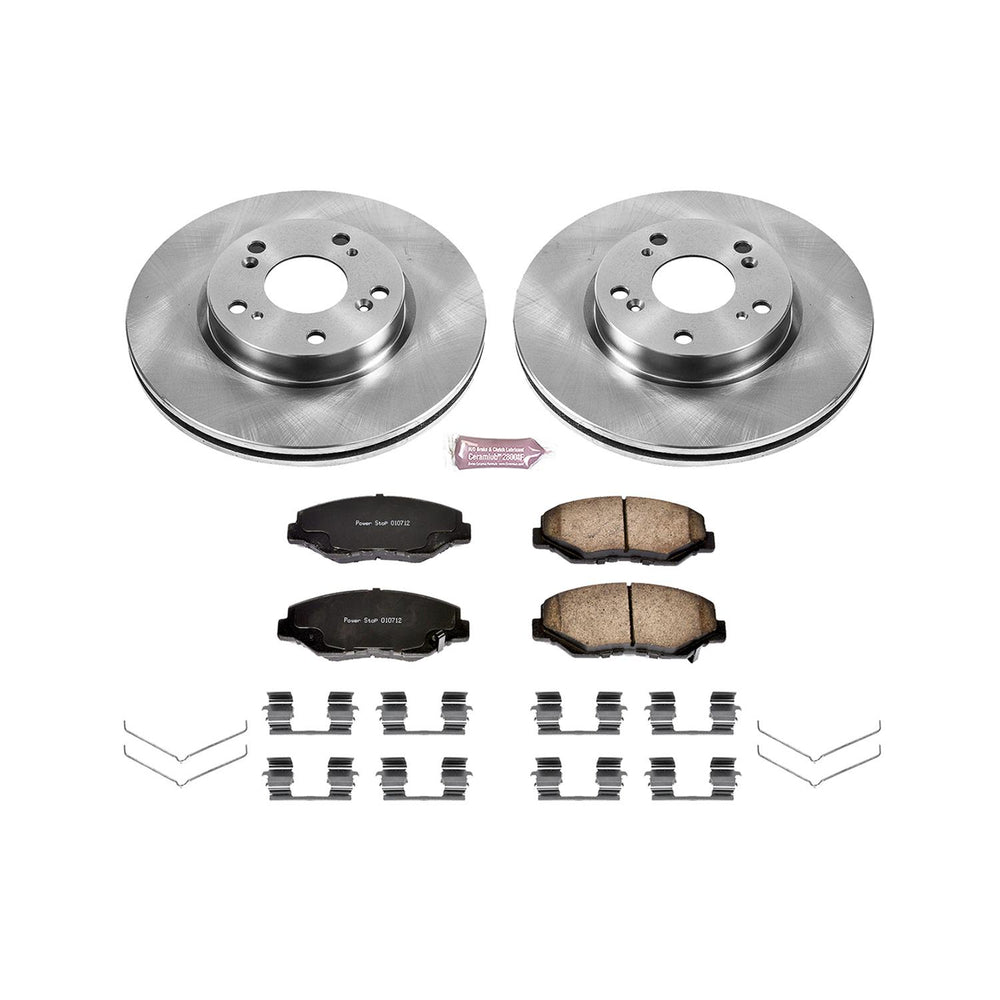 Power Stop 13-17 Honda Accord Front & Rear Autospecialty Brake Kit
