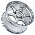 Aluminum Wheels 15x8 Tandem K11H Machined Lip Hyper Silver 4x100 Bolt Pattern 0 Offset Kansei Wheels