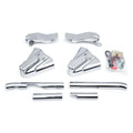 Kuryakyn Swingarm Cover Kit - Unlighted 86-99 Softail Models Chrome