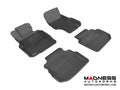 3D MAXpider 2006-2010 Infiniti M35 Kagu 1st & 2nd Row Floormats - Black