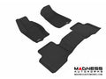 3D MAXpider 2005-2010 Jeep Grand Cherokee Kagu 1st & 2nd Row Floormats - Black