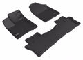 3D MAXpider 2019-2020 Honda Passport Kagu 1st & 2nd Row Floormats - Black