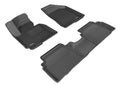 3D MAXpider 2010-2013 Hyundai Tucson Kagu 1st & 2nd Row Floormats - Black