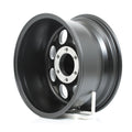 Cast Aluminum Wheels 171 MB 17x9 Matte Black 6 On 139.7 Bolt Pattern 0 Offset ION Wheels