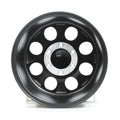 Cast Aluminum Wheels 171 MB 17x9 Matte Black 6 On 139.7 Bolt Pattern 0 Offset ION Wheels