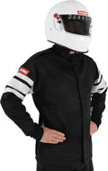RaceQuip Black SFI-5 Jacket - Medium