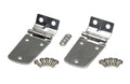 Kentrol 1997 Jeep Wrangler TJ Hood Kit - Polished Silver