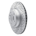 R1 06-12 BMW X1 (USA/Canada) Front Left Drilled & Slotted Geoperformance Rotor