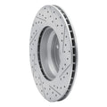 R1 06-12 BMW X1 (USA/Canada) Front Left Drilled & Slotted Geoperformance Rotor