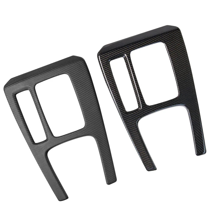 Remark - Carbon Fiber Center Console Panel 2022+ Honda Civic Type R (FL5) Gloss Finish