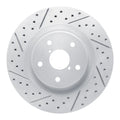 DFC 19-24 Subaru Forester Front Left Drilled & Slotted Geoperformance Rotor