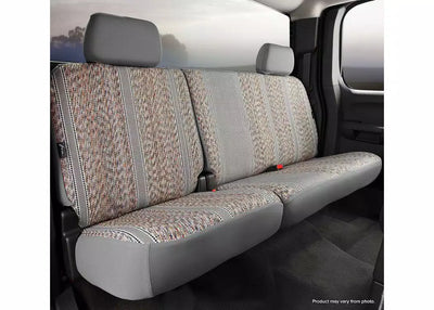 0713 SILVERADO/SIERRA TR SEAT COVER GRAY REAR SPLIT 60/40