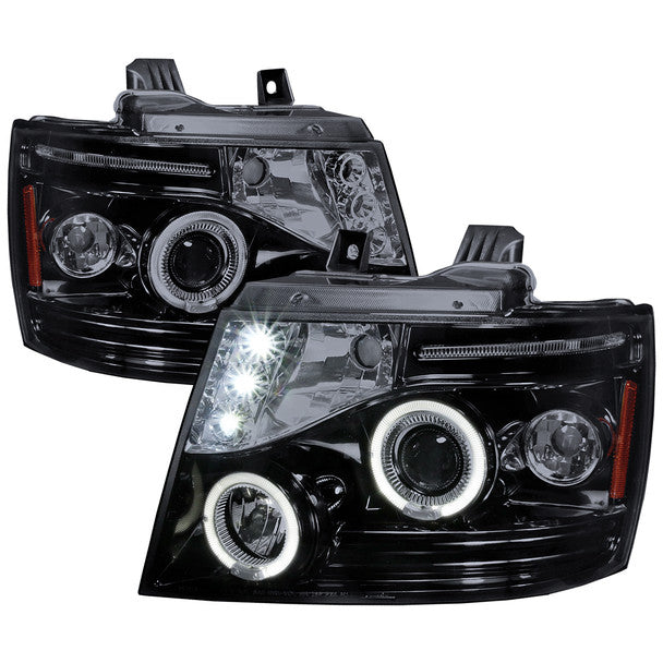 HALO PROJECTOR HEADLIGHT GLOSS BLAC