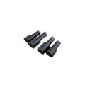 1317 AUDI S3 8V BLACK TIP OPTION KIT 4IN ANGLE CUT MATTE BLACK