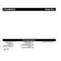 Stoptech auto part detail