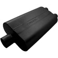 Super 50 Series Chambered Muffler Super 50 Stainless Steel 3.00 Center In 3.00 Offset Out Mild Sound Flowmaster