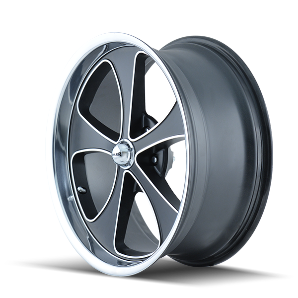 The Wheel Group black auto part
