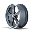 The Wheel Group black auto part