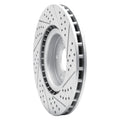 DFC 03-08 Infiniti G35 Front Left Drilled & Slotted Geoperformance Rotor