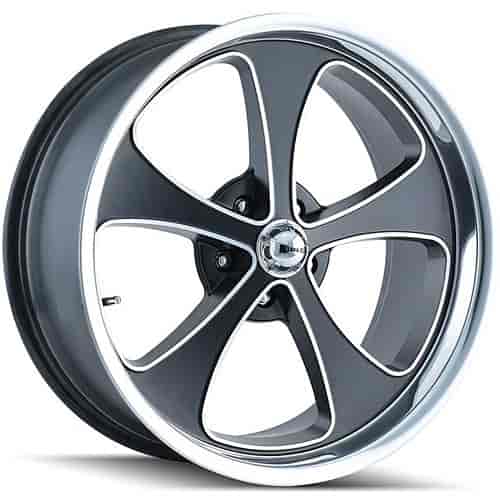 The Wheel Group black auto part