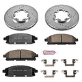 Power Stop 96-98 Nissan Pathfinder Front Z23 Evolution Sport Brake Kit