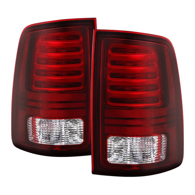 0918 RAM 1500/2500/3500 HALOGEN UPGRADE TO OE+ BLACK INTERIOR LED TAIL LIGHT SE