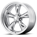 AMERICAN RACING VINTAGE VN515 14X7 5X4.5 POLISHED 00MM - VN5154765