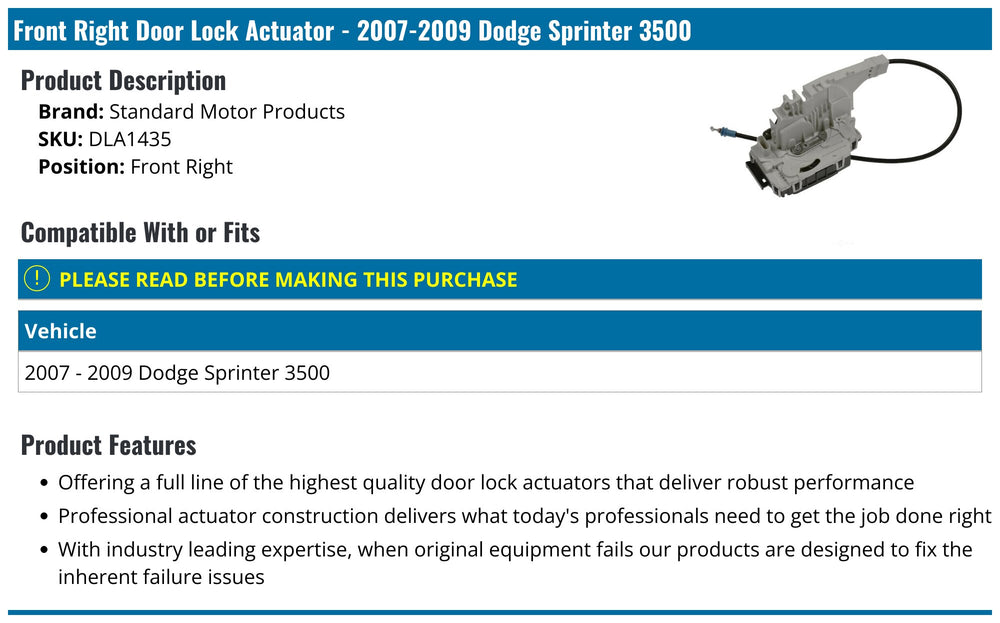 STANDARD IGN auto part