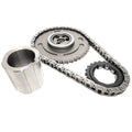 TIMING CHAIN SET PQX SINGLE ROLLER GM LS7 7.0L W/ THRUST BEARING 9 KEYWAY