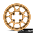 KMC POWERSPORTS KS136 15X6 4X156 M-BRONZE 38MM - KS13656044638