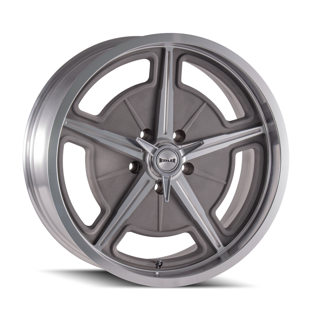 ~(26 lbs. 19X19X9)~ 605 (605) MACHINED SPOKES AND LIP 17X8 5-114.3 0MM 83.82MM