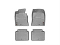 WeatherTech 09-10 Hyundai Genesis Front and Rear Floorliners - Grey