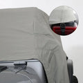JL CAB COVER GRAYW/DOOR FLAPS 2-DOO