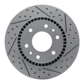 R1 06-09 Buick Rainier Front Right Drilled & Slotted Geoperformance Rotor