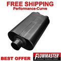 Super 50 Series Chambered Muffler Super 50 3.00 Center In 2.50 Dual Out Mild Sound Flowmaster