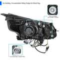 SPEC D TUNING chrome headlights