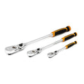 SET RAT CUSH CK FLX 1/4 3/8 1/2 3PC 90T