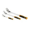 SET RAT CUSH CK FLX 1/4 3/8 1/2 3PC 90T