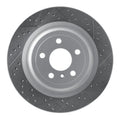 R1 12-19 Mercedes-Benz Gle43 AMG Rear Right Drilled & Slotted Geoperformance Rotor